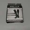 Physix Gear Compression Socks 20-30 mmHg - Men & Women - Running, Nurses, Shin Splints, Flight, Travel (Black), L/XL