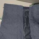 MIULEE Boucle Throw Pillow Covers 18x18 Inch Set of 2 Denim Blue Faux Leather Textured Decorative Pillow Cases Boho Farmhouse Accents Cushion Covers for Couch Bed Livingroom Home Decor