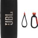 JBL Flip 7 - Portable Waterproof and Drop-Proof Speaker, Bold Pro Sound with AI Sound Boost, 16Hrs of Playtime, and PushLock System with Interchangeable Accessories (Black)