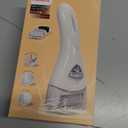 Electric Foot Callus Removers Rechargeable, Portable Electronic Foot File Pedicure Tools, Electric Callus Remover Foot Scrubber Kit, Professional Foot Care Ideal Gift for Dead, Hard Cracked Dry Skin (001-white)