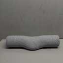 Cervical Neck Pillows for Pain Relief Sleeping, High-Density Memory Foam Pillow Neck for Bolster Support and Shoulder Relaxer, Decompression Devices Orthopedic Roll Pillow for Bed Office (Grey)