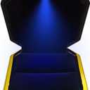 GBYAN Ring Box with LED Light Jewelry Display Gift Box for Proposal,Engagement, Wedding (black) (2.5" x 2.5" x 1.8")