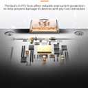 Charging Grip for Nintend0 Switch 2 JoyC0n  Left and Right Hand Grip, Play While Charging, Dual Controller Charging, LED Indicator, Compact Design, Includes Type-C Cable