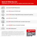 SANDISK 256GB Ultra microSD UHS-I Card - Up to 195MB/s Read Speed, Full HD Video, V10, U1, C10, A4 - SDSQUJQ-256G-GZ6MA
