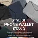 MOFT Magnetic Wallet Stand Compatible with iPhone 17/16/15/14/13/12 Series, Angle Adjustment & Magsafe Compatible MOVAS Phone Stand,Navy Blue