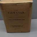 viewstar Bed Pillows King Size Set of 2, Hotel Collection, Down Alternative Soft Pillow for Back, Stomach or Side Sleepers, Striped White