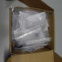 khtumeware 20 Pack 3 inch Center to Center Solid Matte Black Cabinet Pulls Slim Square Bar Drawer Handles Cabinet Handles Black Drawer Pulls Kitchen Cabinet Hardware