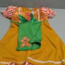 fun shack Gingerbread Girl Costume, Kids Gingerbread Dress Outfit, Holiday Gingerbread Girl Apparel for Parties S