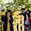 VIHOSE 5 ft 2026 Graduation Party Decorations Graduate LED Lights 4 LED Marquee Light up Letters Grad and Grad Hat Class of 2026 Lights Decor for High School Senior College Graduation Party Supplies