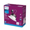 Philips 65-Watt 4 in. Soft White (2700K) Warm Glow Dimming Effect Dimmable Retro