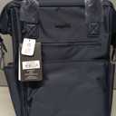Baggallini Soho Backpack - Travel Laptop Backpack for Women - Lightweight Water-Resistant Luggage Bag, French Navy (One Size)