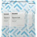 Amazon Brand - Solimo Epsom Salt Soak, Magnesium Sulfate USP, Unscented, 8 pound (Pack of 3)
Amazon's