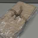 Premium Kitchen Towels (20x 28, 6 Pack) | Large Cotton Dish Towels | Flat & Terry Highly Absorbent Kitchen Linen Set with Hanging Loop | Tan