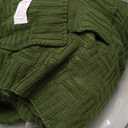 TREELY 100% Cotton Knitted Throw Blanket Couch Cover Blanket(31 x 40 Inches, Brown)