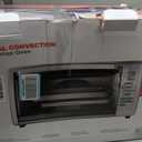 Black+Decker Countertop Convection Toaster Oven, 8 One-touch Cooking Functions, Stainless Steel, Extra-deep Interior
