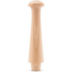 Woodpeckers Wooden Shaker Pegs 3-1/2-inch w/ 1/2-inch Tenon, Pack of 10 DIY Wooden Wall Hooks, Wood Hooks for Hanging Shaker Peg Rail and Coat/Hat/Towel Hook