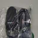 LARNMERN Wide Non Slip Work Shoes for Womens Water Resistant Walking Sneakers Slip On Food Service Chef Kitchen Shoes(Deep Black/ 10W)