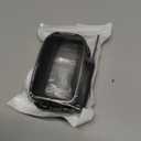 Alloy Metal Key Fob Cover,Compatible with LR Range Rover Evoque Velar Discovery Jaguar XE XF XJ F-Pace F-Type Remote Keyless Entre Key Fob,Armor TPU Key Fob Case Protector with Keychain Black