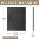 Natural Granite Cutting Board for Kitchen, 16x20inch Extra Large Hand Crafted Stone Slab for Cheese, Charcuterie, Pastry Board - Wedding Gift, House Warming Gift