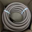 Flexzilla Colors Garden Hose 5/8 in. x 50 ft., Lightweight All-Weather Water Hose, Durable and Flexible, Leak-Free Connections, Brown Mulch
