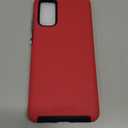 Crave for Samsung Galaxy S20 Case, Shockproof Protection Dual Layer Case for Samsung Galaxy S20 5G (6.2 inch) - Red