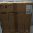 EKO EcoCasa II 36L+24L Dual Trash Can with Recycle Bin, Stainless Steel Garbage Can with Lid, Deodorizer Compartment, Odor-Proof and Fingerprint Resistant