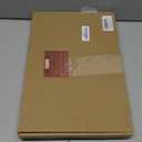 ARTABLE PVC Rectangle Tablecloth Vinyl with Exquisite Macrame Border for Home Kitchen Holidays Party Decoration (Offwhite, 52 x 70 Inch)