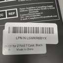 SSLOTSCASE for Samsung Galaxy Z Fold 7 Case with Stand & Hinge Protection & Screen Protector, Adjustable Kickstand, Slim Durable Shockproof Hard Phone Case for Samsung Galaxy Z Fold 7 5G 2025, Black