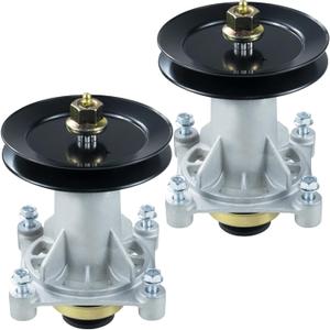 GELASKA 2 Pack 587819701 Spindle Assembly Kit with 153535 Pulley Replaces 187292, 192870, 187281, 587820301, 532187292, 539112057, 587125401, 587256401, 532187281, 532192870, 532192872, 587253301 GELASKA 2 Pack 587819701 Spindle Assembly Kit with 153535 Pulley Replaces 187292, 192870, 187281, 587820301, 532187292, 539112057, 587125401, 587256401, 532187281, 532192870, 532192872, 587253301