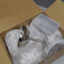 Reallnaive 6 Sets Stainless Steel Ice Cream Cups 6.7 Oz Small Footed Bowls with Forks Bulk Stainless Dessert Cup for Serving Pudding Fruit Summer Birthday Party Supply (Glossy,Silver)