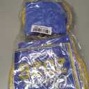Graduation Plates and Napkins 2026,200pcs Blue and Gold Graduation Decorations 2026 Disposable Congrats Grad Paper Plates for Class Of 2026 Party Supplies,Serve 50