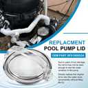 Replacement for 25306-000-020 Pool Pump Lid with O-Ring, Fit for Hayward Power-Flo LX SP1580, Power-Flo II SP1700 and Power-Flo SP1500 Pump Series, Replace for SPX1500D2A