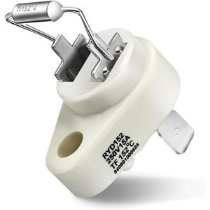 Dreyoo 1 Pack Thermal Cut Off Fuse 152C Compatible with Raypak 005899F Zodiac R0012200 Pool Heater Rollout Switch Replacement Kit Swimming Pool Heater Parts Plug Fuse Thermal Fuse Link Accessories