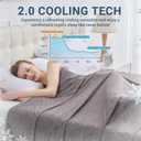 Cooling Blanket Twin Size 60"x80", Summer Lightweight Breathable Ice Blanket, Cooling Blankets for Hot Sleepers Night Sweats Adults Absorb Heat Keep Cool
