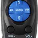 Replacement Remote RM-RK50 RMRK50 Compatible with JVC Car Stereo System KD-SX8350 KD-SX9350 KD-SX980 KD-SX990 KS-FX480 KS-FX480J KS-FX480R MKD-A525 GET0735-002A KD-G710 KD-SX-9350 KD-LX1000 KD-SX98Q