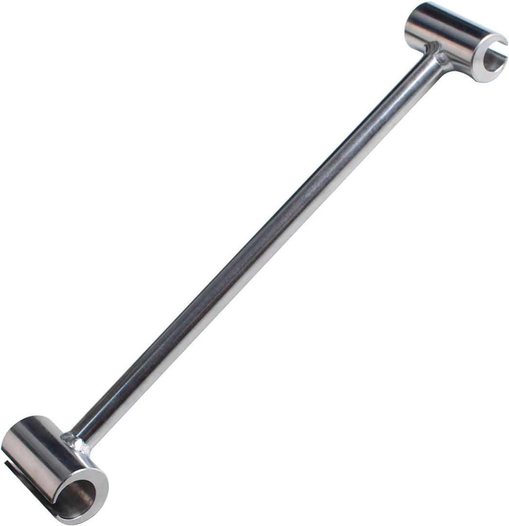 Door Hinge Adjustment Tool - Hinge Gap Adjusting Wrench: Adjustable Steel Repair Spanner Door Hinge 14-18mm 71/128"-97/128" 0.5-0.7 inch Home Improvement Hand Tools - Silver