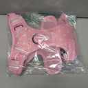 Rnivvi No Pull Dog Harness, Cute Reflective Extra Small Sized Puppy Harness, Adjustable Soft Padded Vest for Small Dogs, Cats, Heavy Duty Pet Vest with Easy Control Handle for Walking, Pink Hearts, X-Small