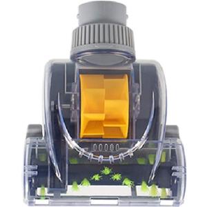 1-1/4-Inch 32mm Air Driven Pet Upholstery Turbo Brush Vacuums Nozzle Tool with Pet Attachment Swivel Head