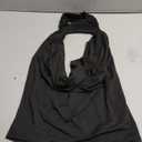 SweatyRocks Women's Sexy Halter Open Back Draped Cowl Neck Tops Sleeveless Going Out Y2k Party Tank Top Clubwear (Black, XS)