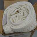 Biscaynebay Wrap Around Bed Skirts for King & Cal King Beds 11" Short Drop, Ivory Adjustable Elastic Dust Ruffles Easy Fit Wrinkle Resistant Silky Luxurious Fabric Machine Washable