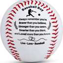 2 x FOOZDEEVAAQ Baseball Gifts for Boys 8-12 Baseball Team Gifts for Men Coach Christmas Stocking Stuffers for Teens Valentine End of Season