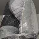 Orthopedic Dog Bed for Large Medium Sized, Washable Memory Foam Large Dog Bed Premium Soft Corduroy Fleece, Durable Medium Pet Sofa with Removable Cover, Washable Waterproof Pet Couch Beds (Grey, XL)