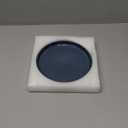 Plant Water Catcher Tray - Ceramic Plant Saucer for Outdoors 7.5 Inch Plant Pot Saucer Plant Drip Tray for Potted Plants Drainage Decorative Round Flower Pot Saucer Blue