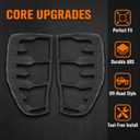 Matte Black Tail Light Trim Pair for Ford Ranger 2012-2021 Left Right Cover