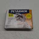 PetArmor Plus for Dogs Flea and Tick Prevention for Dogs, Long-Lasting & Fast-Acting Topical Dog Flea Treatment, 6 Count, small, Best By: 11/12/2025
