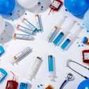76 Pcs 2026 Nurse Graduation Party Supplies 36 Plastic Syringes for Jelly, Juice, Liquid, with Sticky Labels for Medical Graduation Decorations Party Favor Nursing School BSN RN LPN Gift