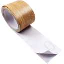 Hordion Wood Grain Repair Tape, 2" x 33ft Self Adhesive Repair Patch Wood Colored Tape for Furniture Cabinets Doors Windows Floors Handicraft DIY, Brown Oak