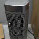 DREO Space Heaters for Indoor Use, Fast Heating Portable Heaters with Remote, Large PTC Ceramic Electric for Bedroom, 12H Timer, 70 Oscillation, Overheat Protection, 1500W Safety Heat for Home Office (Silver)