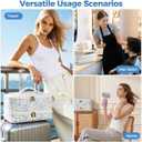 Hair Tools Travel Bag for Shark Flex Style Hair Dryer, Carrying Case for Shark Flexstyle Flex Fusion Glam Dyson Airwrap Attachments Accessories Organizer