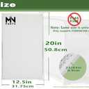 Upgraded 50000293-004 Post Filter Replacement for Honey in Well Cleaner F300 F50F 20" X 12.5" Electronic Air Filter For the F300E F300A F50F F58F 2 Packs